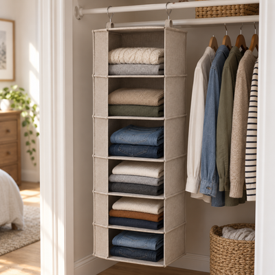 Five-Tier Hanging Closet Organizer